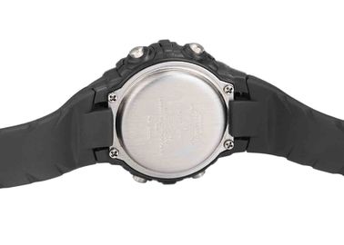 Unisex Chronograph 3 ATM ดูกีฬากันน้ำด้วยโหมด 12/24 ชั่วโมง