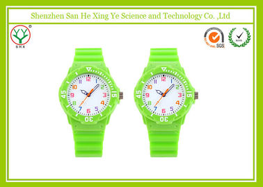 ที่มีสีสันการ์ตูนกันน้ำนาฬิกาดิจิตอลวงซิลิโคนสำหรับเด็ก