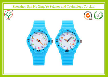 ที่มีสีสันการ์ตูนกันน้ำนาฬิกาดิจิตอลวงซิลิโคนสำหรับเด็ก