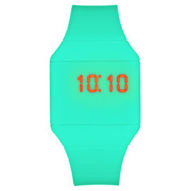 กันน้ำกีฬาซิลิโคนสายรัดข้อมือนาฬิกา, จอสัมผัส LED Watch