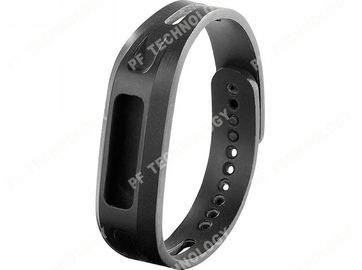 นาฬิกาสร้อยข้อมือบลูทู ธ pedometer ติดตามนอนด้วยสายรัดข้อมือซิลิกอน
