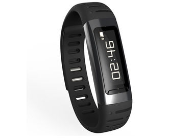 หุ่นยนต์สุขภาพบลูทู ธ สายรัดข้อมือ / สร้อยข้อมือสมาร์ท Pedometer